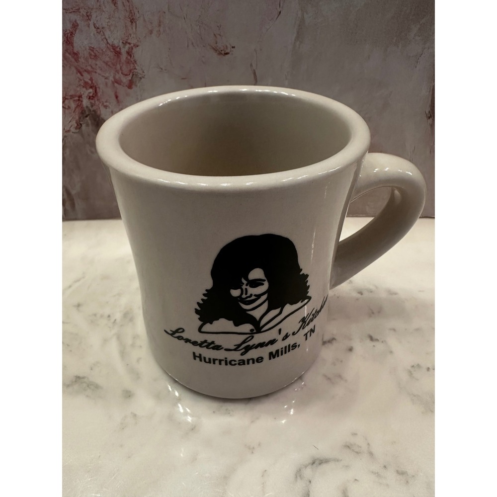 Loretta Lynn's Kitchen Hurricane Mills TN Ceramic Diner Coffee Cup Mug Country